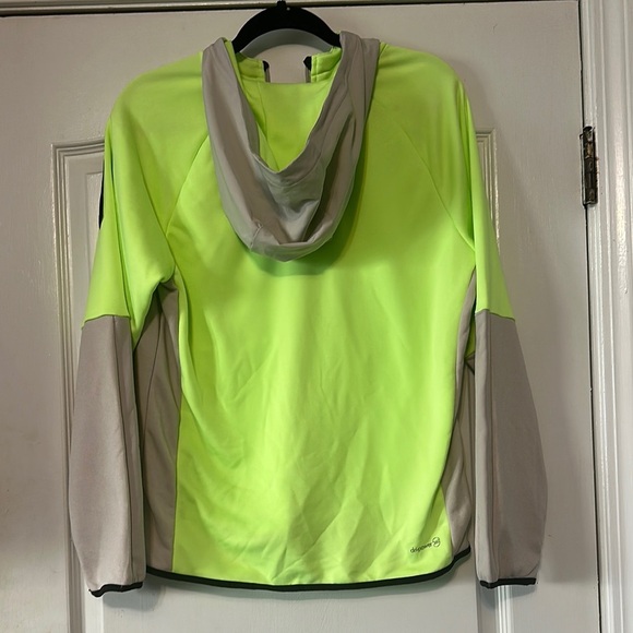 Russell Athletic Green and Gray Hoodie Cozy and Versatile - Picture 2 of 9